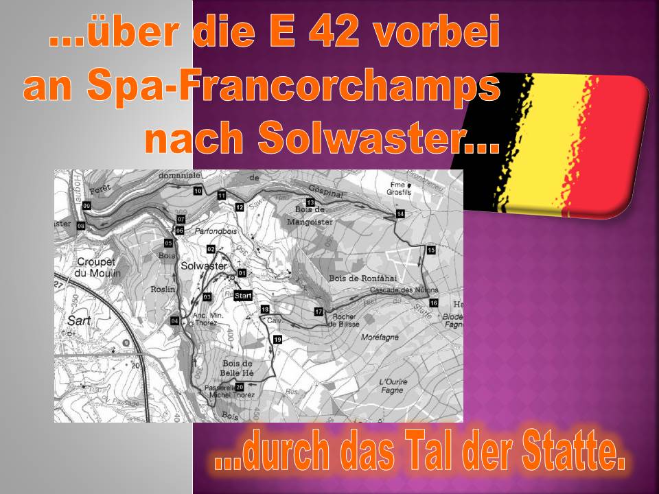mit den Männern nach Solwaster